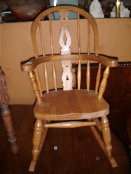 Childs rocking chair